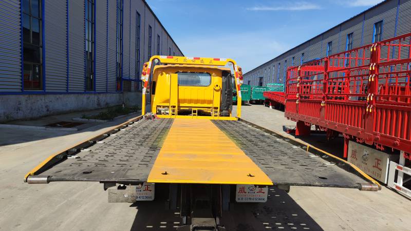 高速救援清障车道路清障车拖车威正一拖二清障车