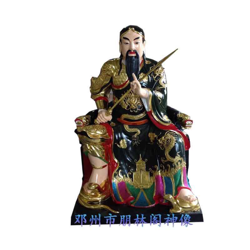 法器法物真武祖师真武大帝佛像贴金树脂佛像