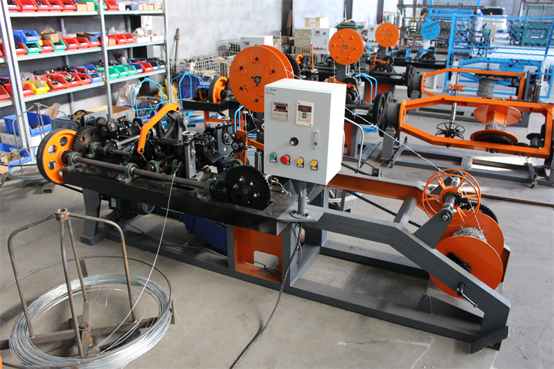 顺威自动双股正反拧刺绳机系统准确加固机身防护网生产