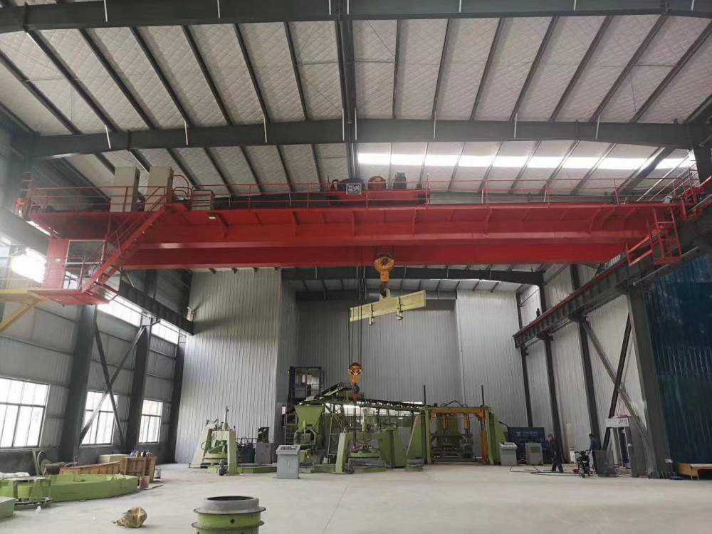 mg型电动双梁起重机仓库简易龙门架地操遥控天吊价格图片