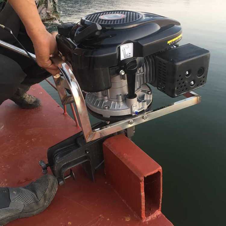 6马力挂浆机舷外机价格带倒挡撒网船挂桨机