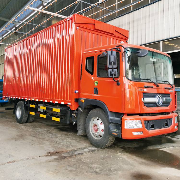 两侧全76米展翼车东风86米翼展车华神200马力87米厢式车型号图片