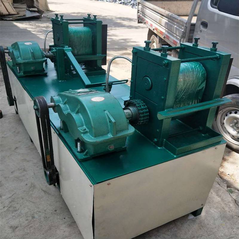 捷顺牌钢丝压扁收卷机不锈钢丝压扁机线材轧扁设备厂家供应图片