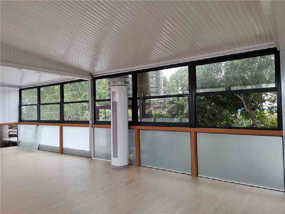 上下提拉窗大学食堂出菜口金房顶铝合金提升窗