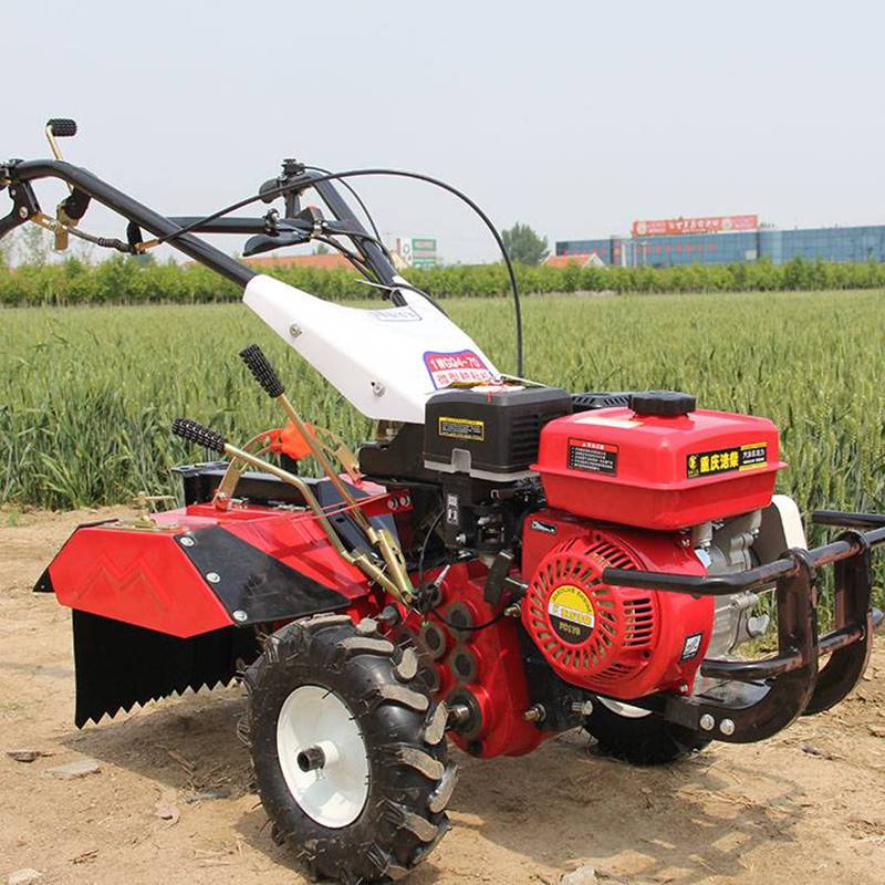 农用山地农园自动微耕机多功能zw177汽油旋耕机果林四驱微耕机