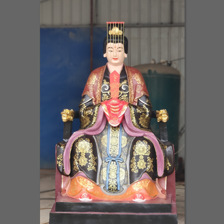 痘疹娘娘黑老太太慈航大士保痘夫人胡氏梳洗夫人张氏教食夫人刘氏佛像