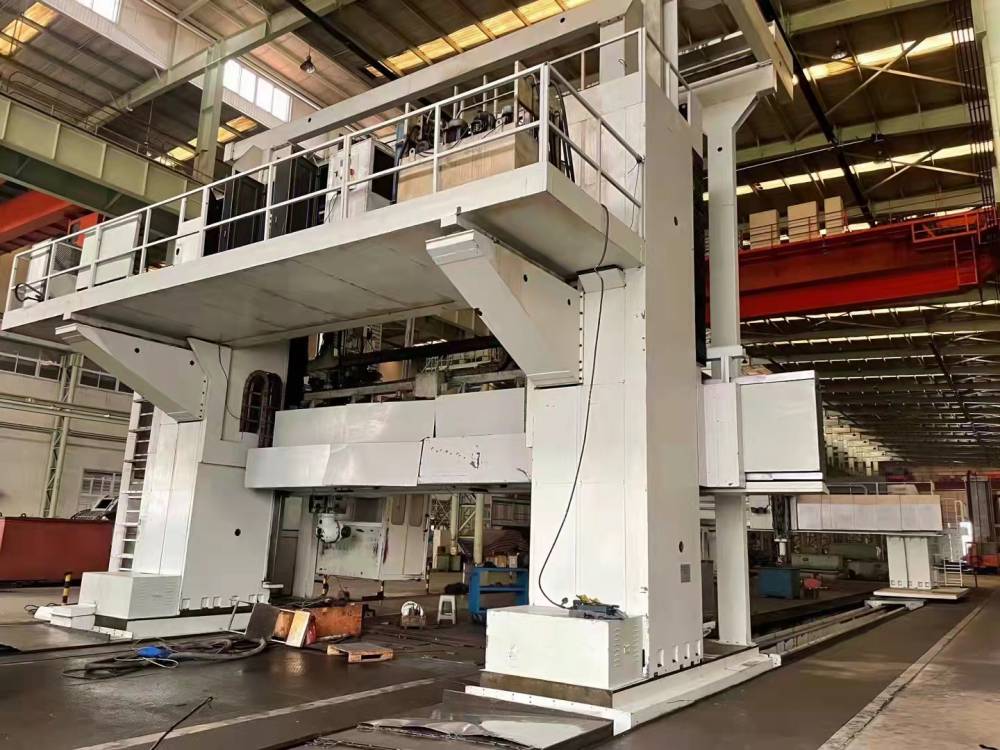 威海华东xkw2950ax280数控动梁双龙门移动式镗铣床二手龙门加工中心