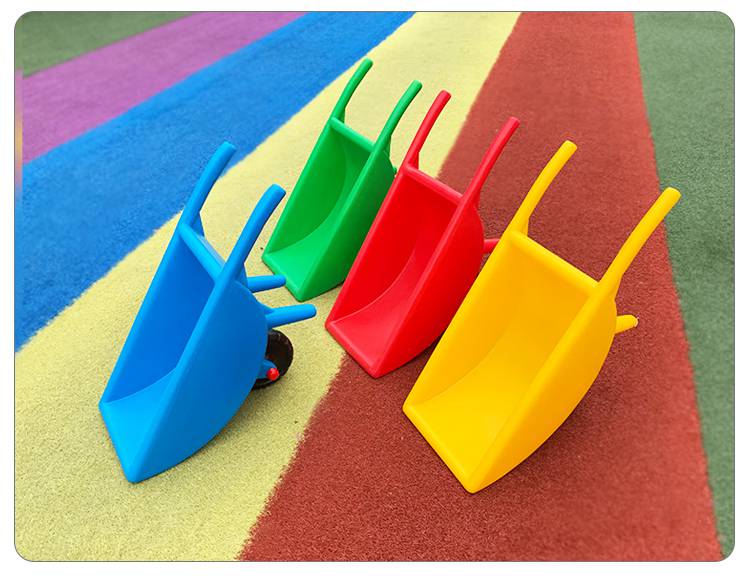 幼儿园独轮车滚塑独轮车幼儿园儿童独轮车