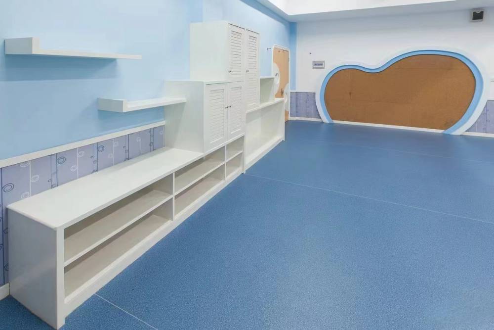 室内木地板球场、PVC运动地板，工程案例，真实用材