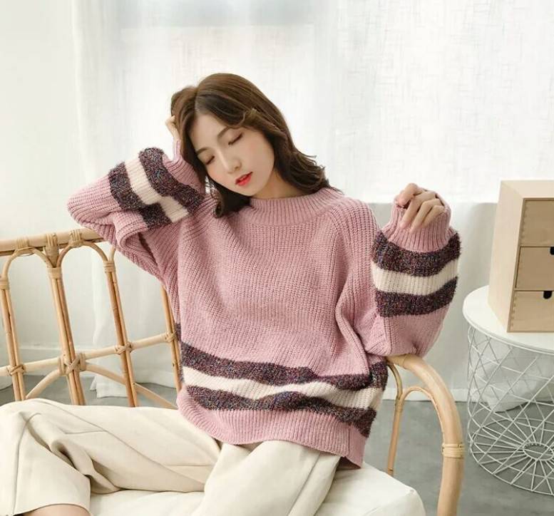 大朗便宜女式套头毛衣广州十三行服装批发街秋季新款羊毛衫