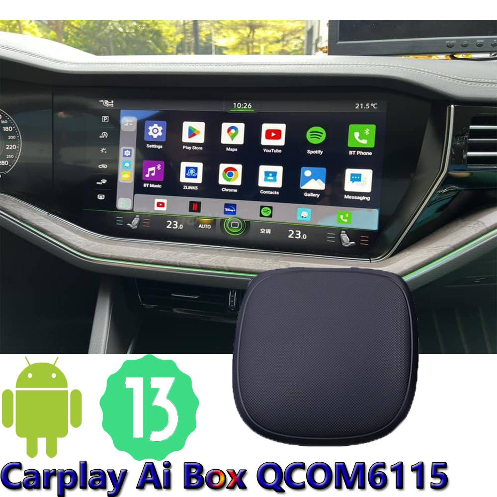 CarPlay Smart Box智能盒CP-Q62支持4G SIM & TF卡CPU高通6115