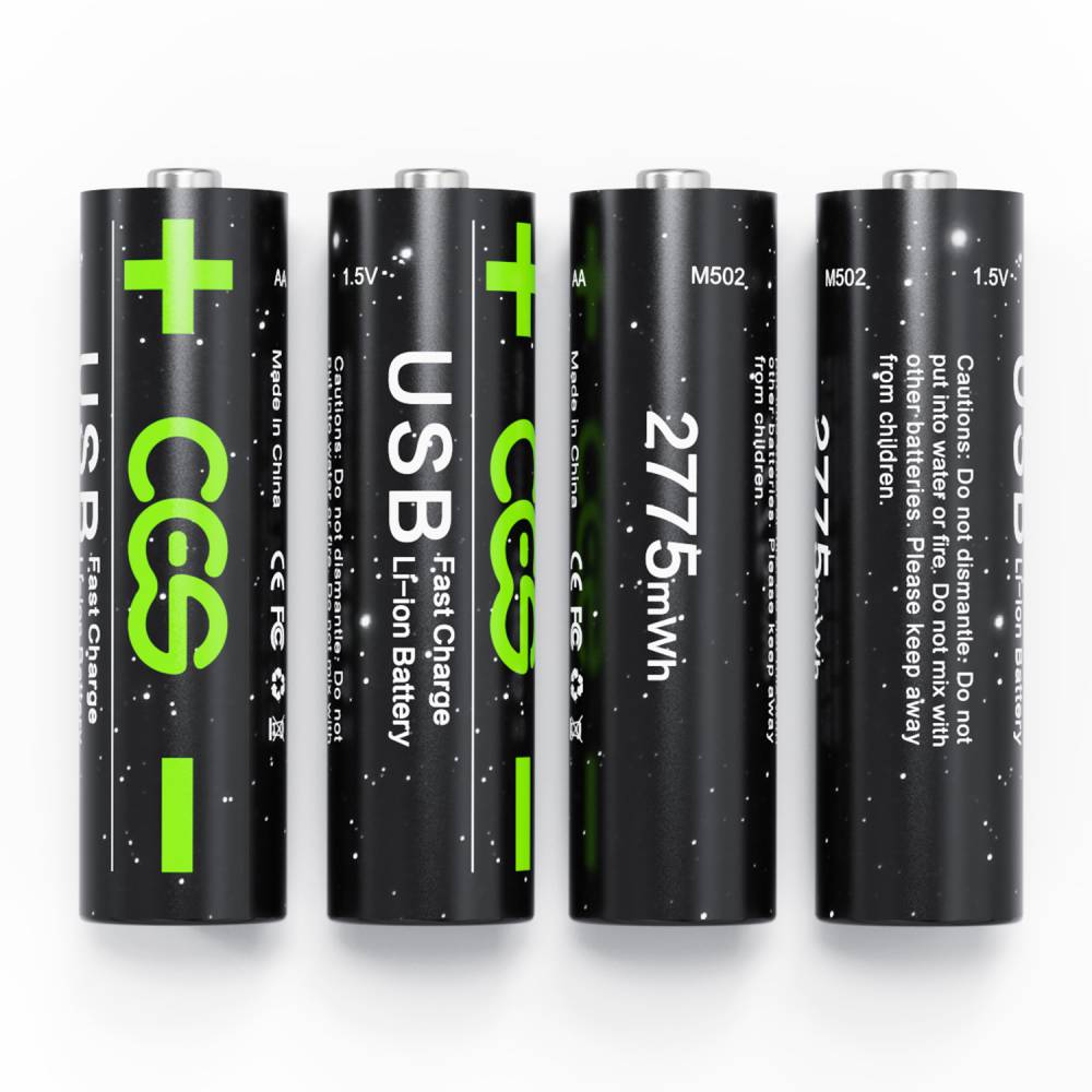 ces储能15v锂电池usb充电方式aa5号锂电池aa电池5号电池适用电动玩具