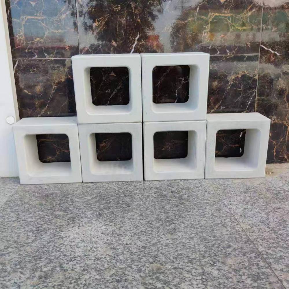 空心砖淞山白色水泥花砖带孔砌块砖美丽乡村建设新农村围墙装饰隔断砖