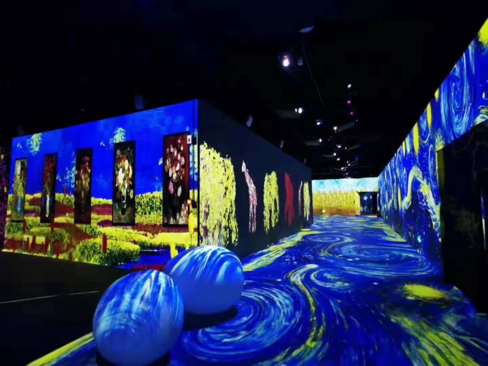 真实5d沉浸式投影展厅多维沉浸投影设备景区沉浸式3d全息场景投影图片