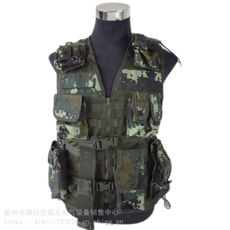 多兜透气背心装具配件包马甲16式武背心防水牛津布战斗马甲网状冀北