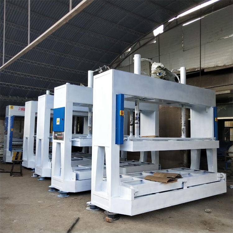 【汉林机械复合板液压冷压机 多块冷压机 一次压板成型】价格_厂家