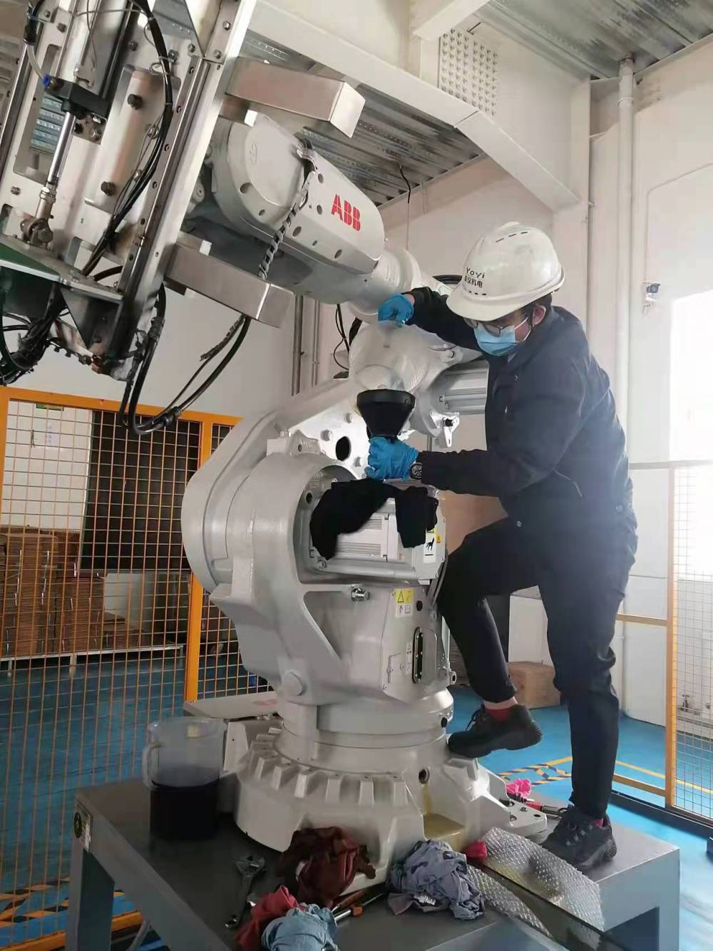 abb机器人保养维修公司保养abb机器人
