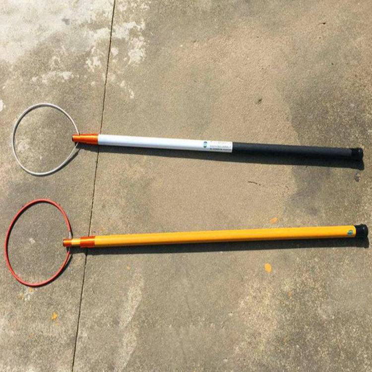 游泳池伸缩杆救生棒伸缩式玻璃钢救生杆45米水域救援救生打捞杆