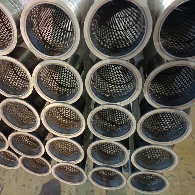 国海高温除尘不锈钢滤筒煤气净化过滤2米金属滤袋