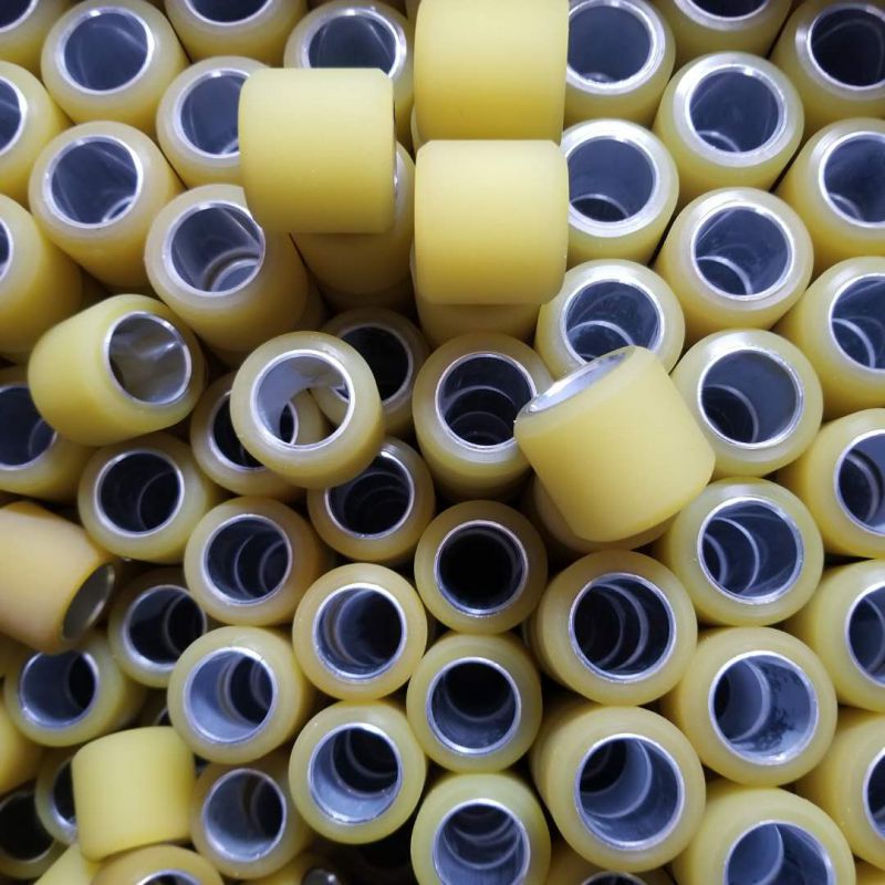 放纱聚氨酯胶套皮辊胶套铝芯套细纱机皮辊套