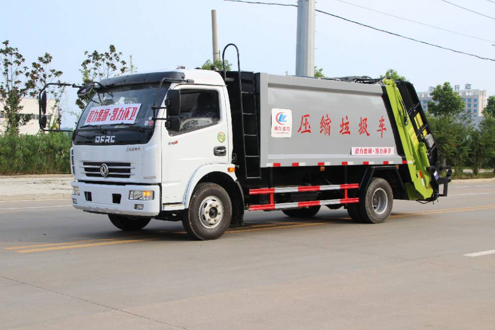 浙江杭州垃圾转运承包国六压缩垃圾车图片
