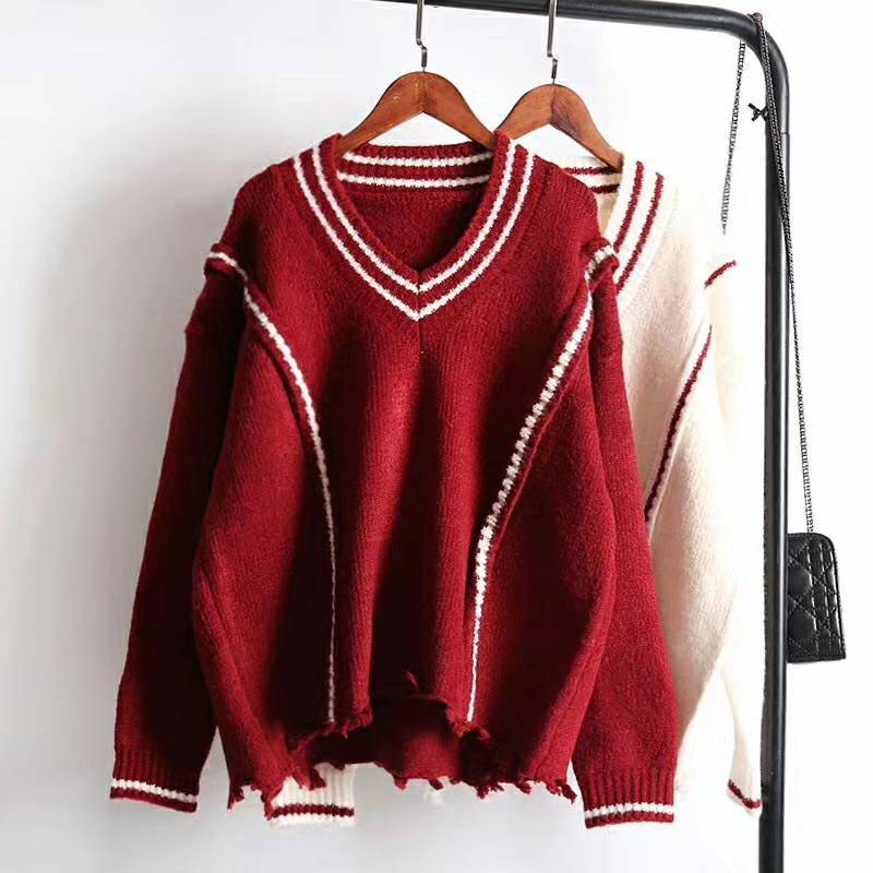 山南1至2元货源女生便宜毛衫 锦东尾货批发市场短款加厚毛衫