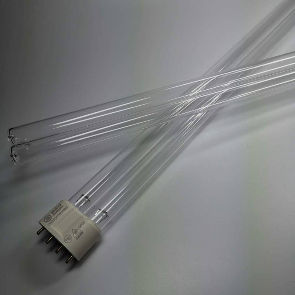 雪莱特单端h型紫外线杀菌灯管空气消毒机灯管zw55d17wh533