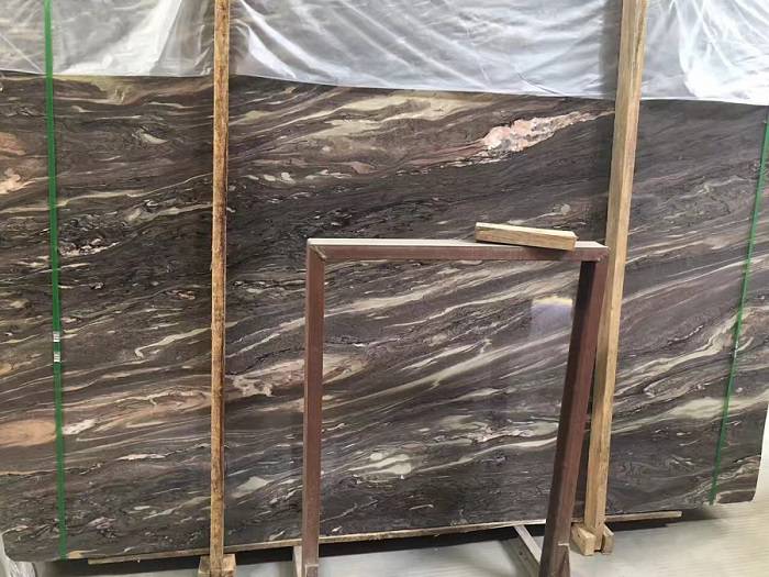 法国紫彩紫蝴蝶大理石