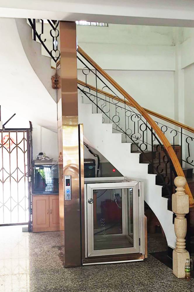 漳州无机房家用电梯小型液压家用电梯运行平稳