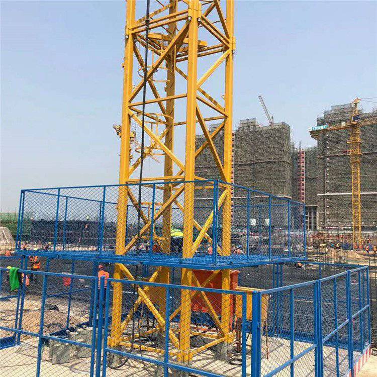 塔吊防爬网a塔吊标准化检修平台a塔吊攀爬防护设施