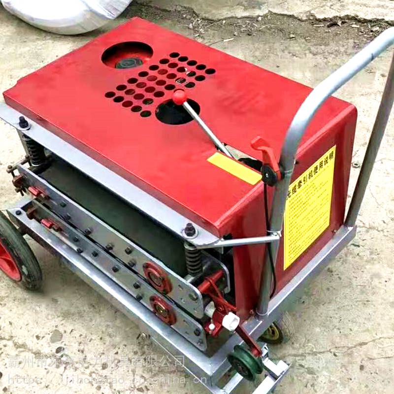 光缆管道牵引机光缆拽线机器电缆敷设机东亨电力推力大体积小