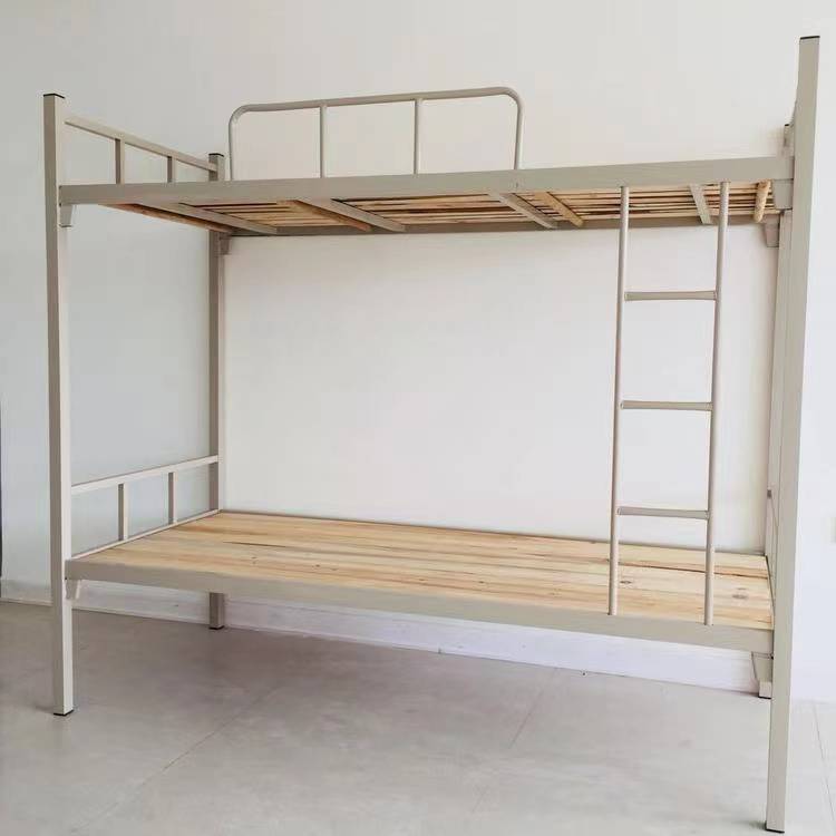 河池巴马双层铁架床厂家批发现货可提上下铺学生铁架床