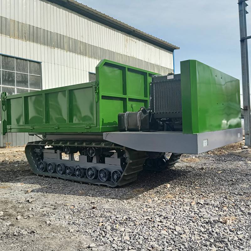 工厂3吨履带爬山虎全地形自制履带车橡胶履带式渣土运输车