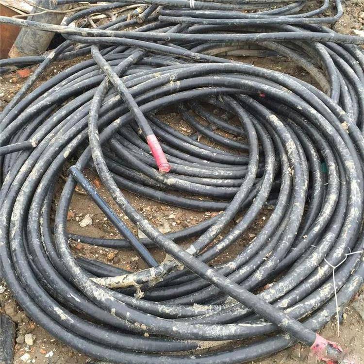 废旧电缆线回收上门回收一次行结算图片