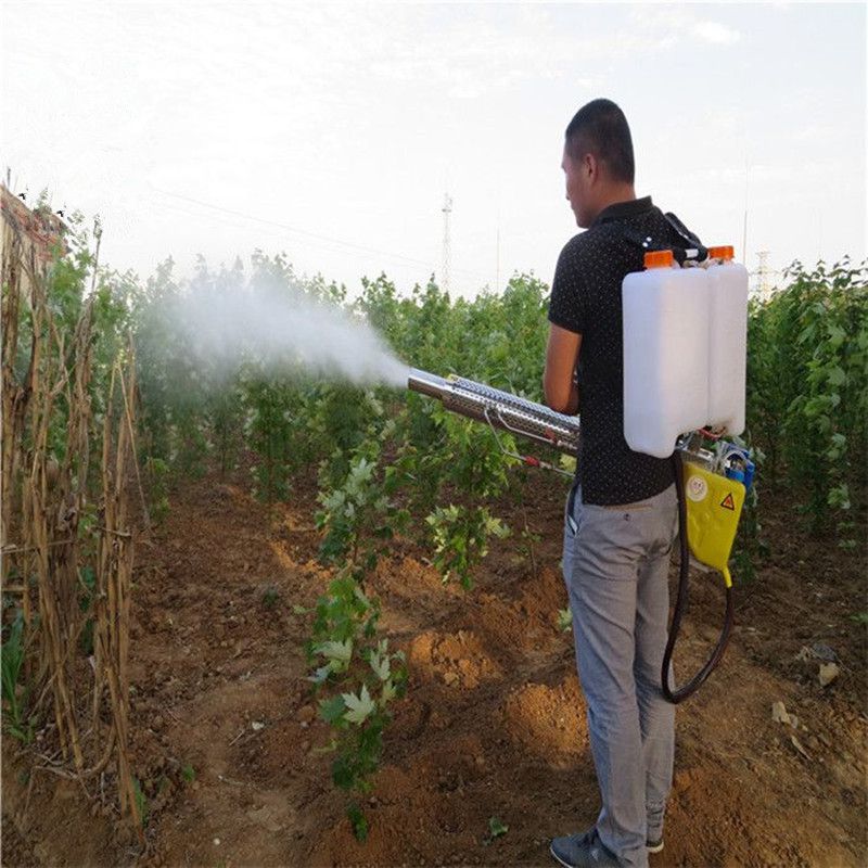 金佳大棚蔬菜打药机大棚消毒喷雾机厂家果园蔬菜农用烟雾机