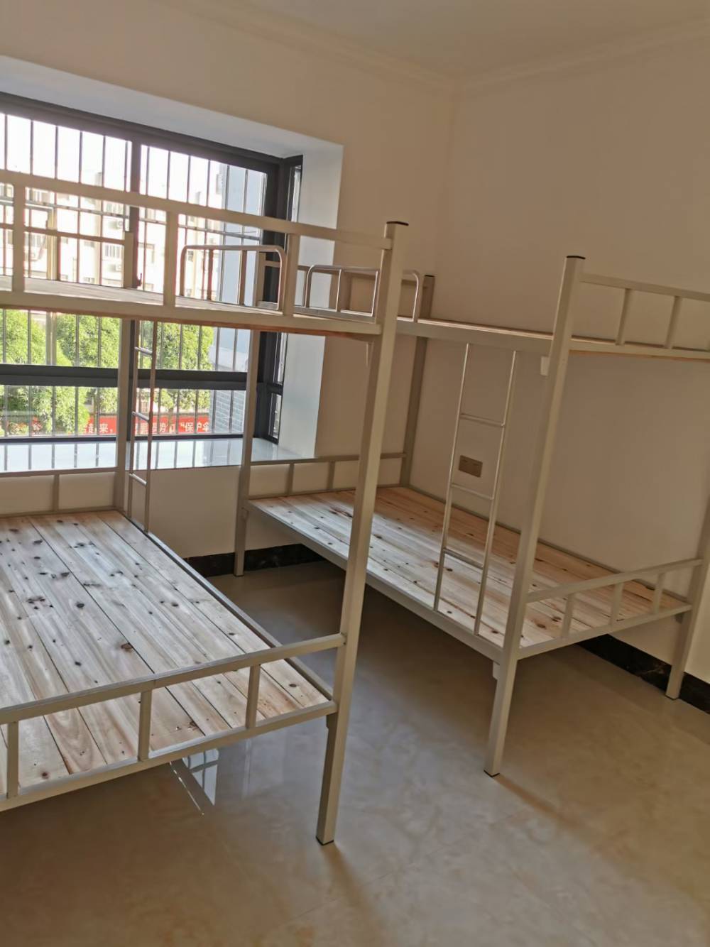 桂林阳朔双层铁床SF双层工地床来样定做