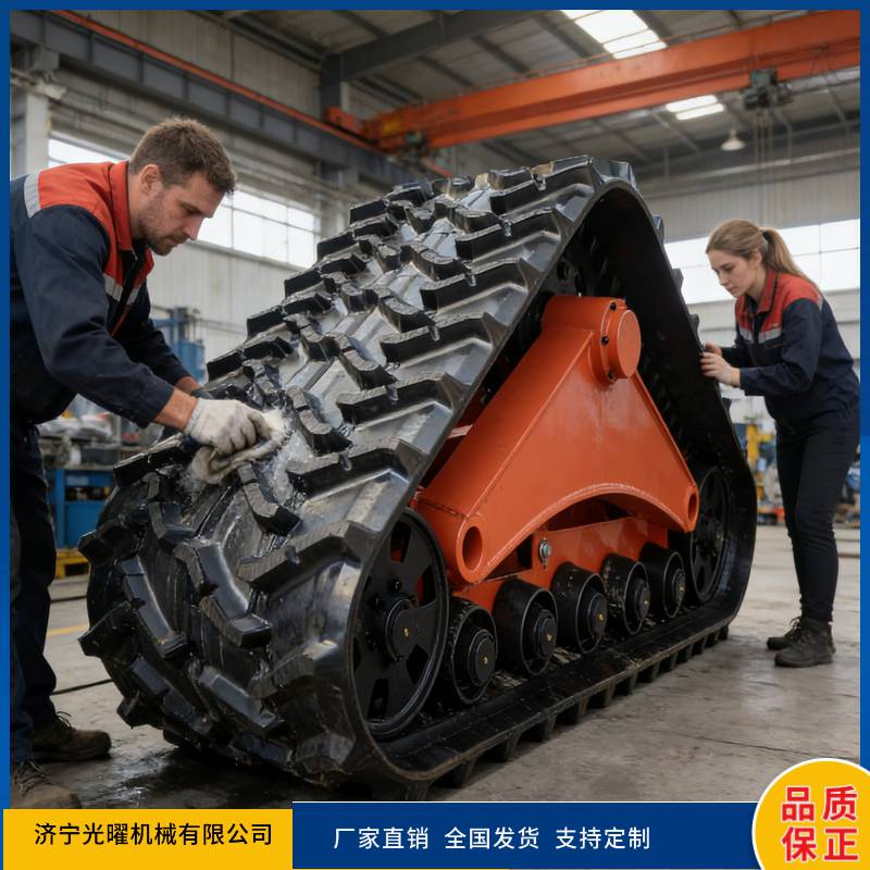 青储机三角履带总成沼泽地履带底盘总成2026新款