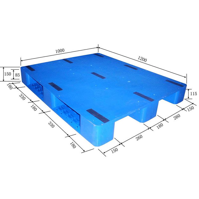 标准尺寸 1210川字型塑料托盘 川字托盘 托盘货架仓储重型
