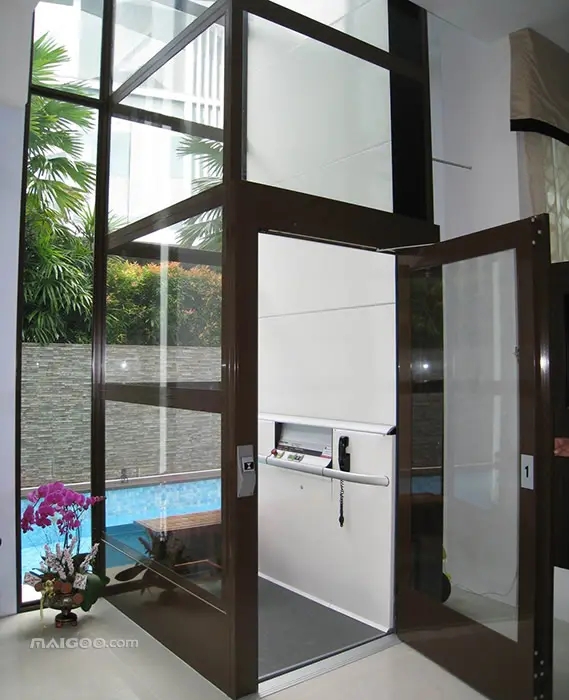 家用电梯二五层家用电梯 楼梯间别墅商用家用电梯