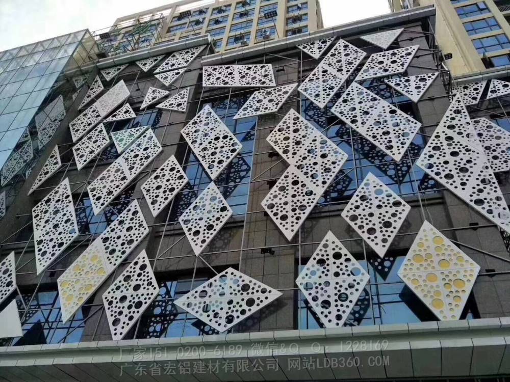 艺术造型氟碳铝单板幕墙生产厂家图片