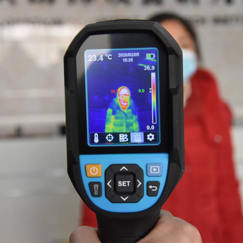 红外测温仪红外热成像仪手持便携式普奇pqwtcx160图片