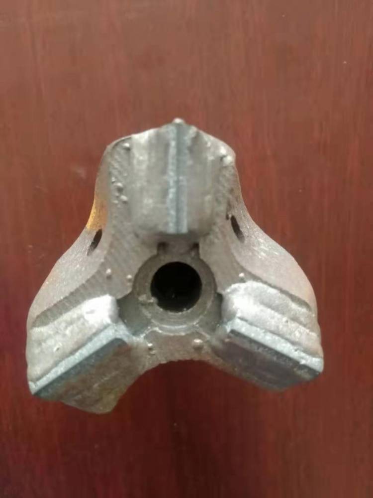 高炉开口钻头Ф50r38钻头开口机钻头合金钻头高炉十字钻头