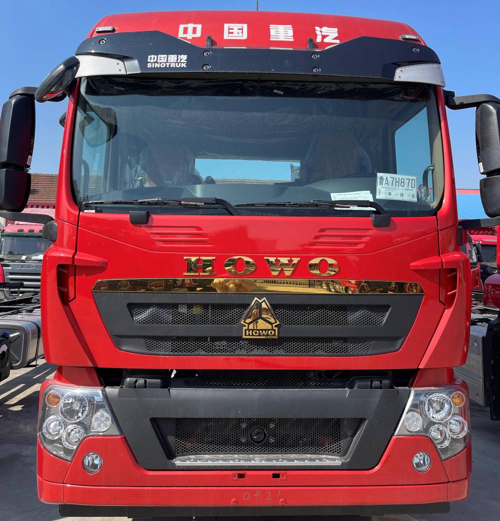 重汽豪沃290马力载货车9米6载货车厢式平板电飞冷藏仓栅首付3w图片