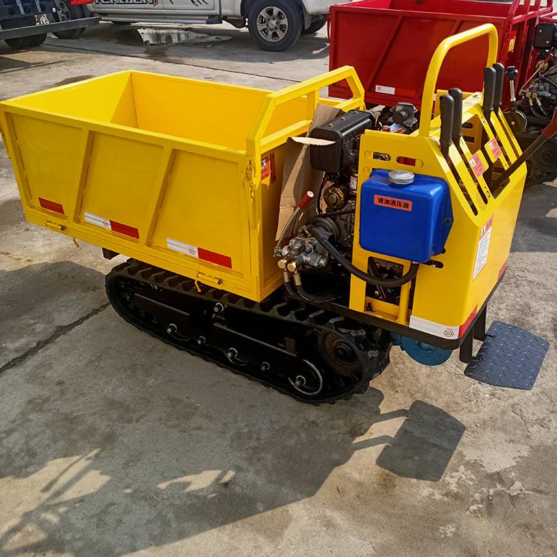 山地链轨式运输车久恒小型果园拉货车农用履带爬山虎