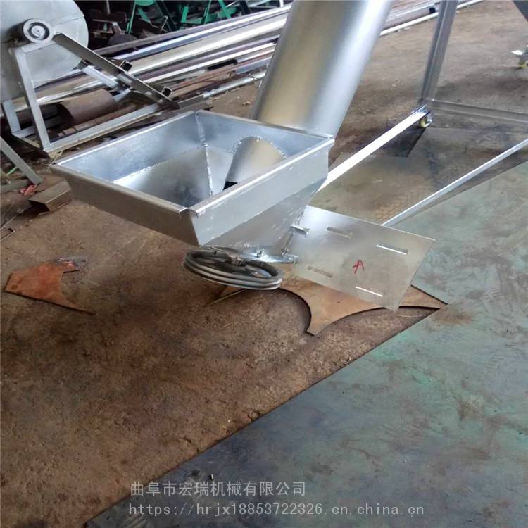 不锈钢螺旋上料机海东无轴螺旋输送机组图