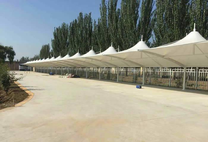 江苏镇江膜结构篮球场 pvdf膜材料品质