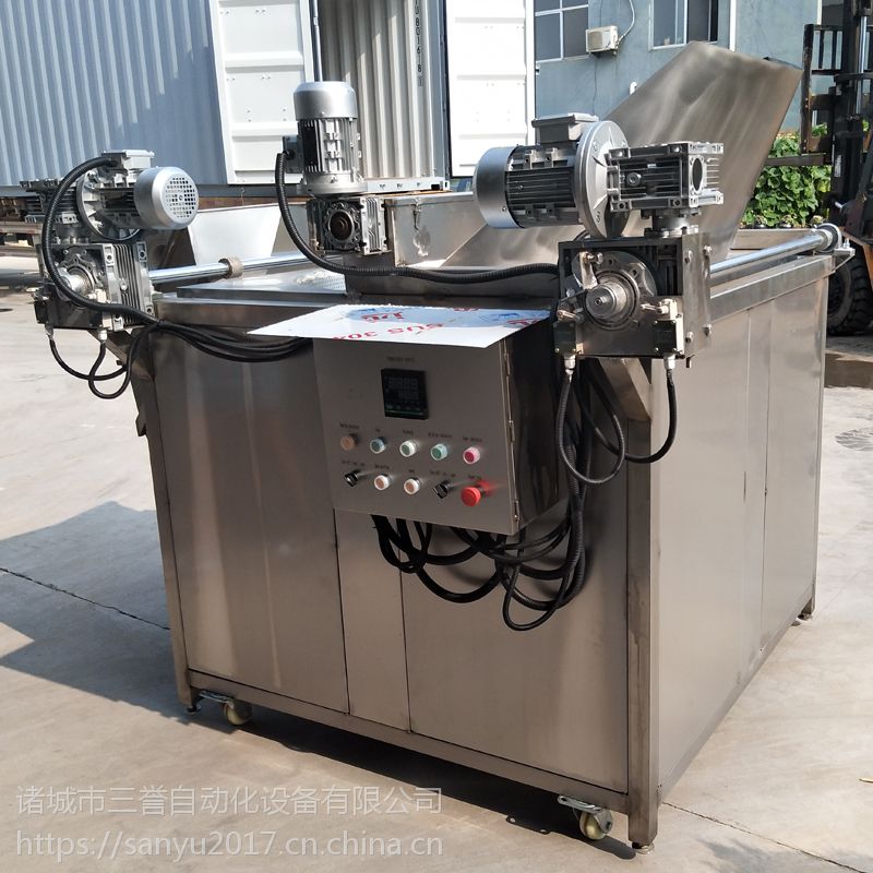 三誉全自动油水分离搅拌油炸机