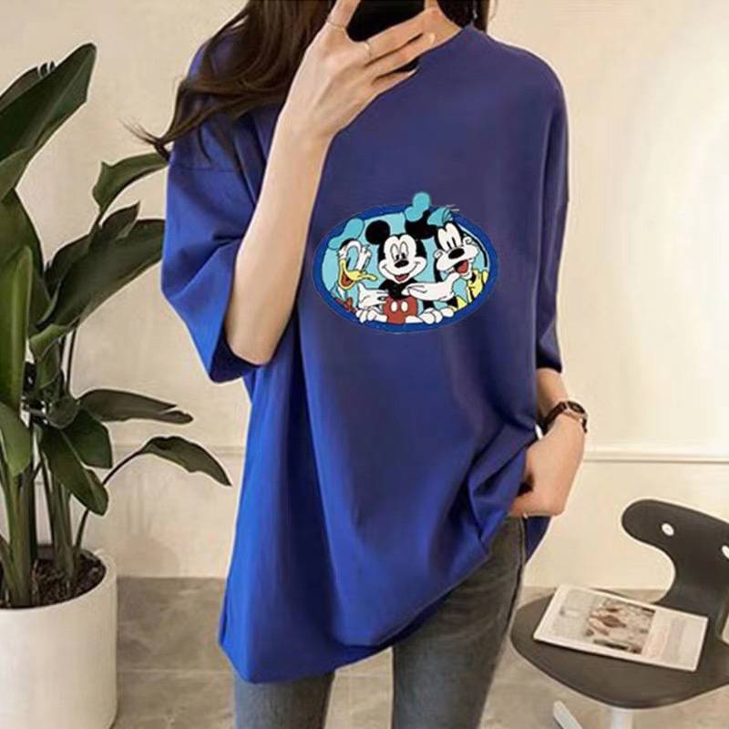 潮流大版T恤几元上衣广州白马服装批发城风垂感舒适吊带上衣女