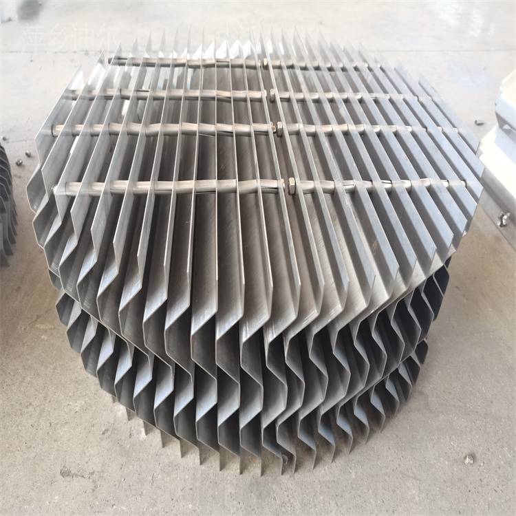 迪尔金属折流板除雾器板式除雾器s型波纹板除沫器大小可定制