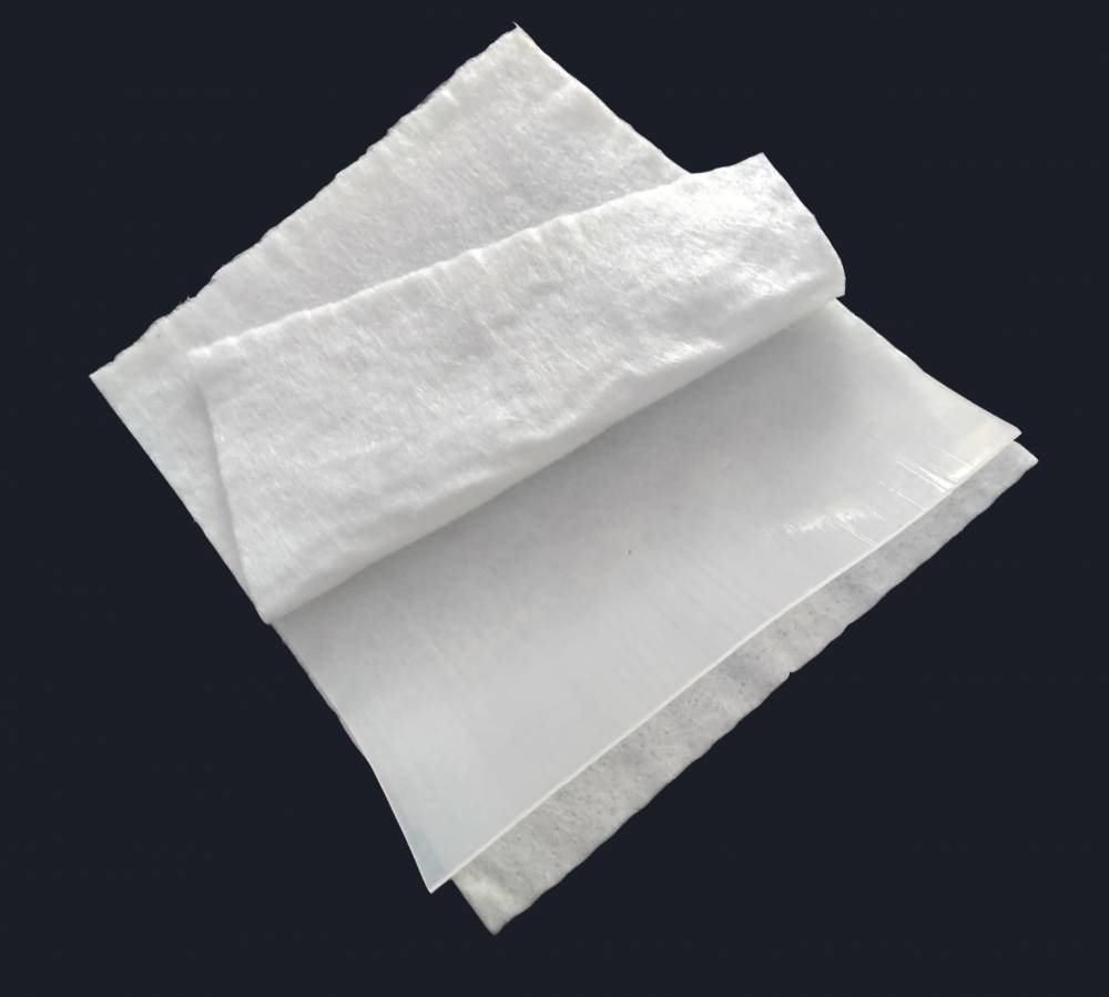 山东华龙防渗复合土工膜20mmhdpe防渗膜图片